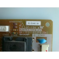 BACKLIGHT INVERSOR / SHARP RUNTKA165WJZZ MODELO LC-G5C32U