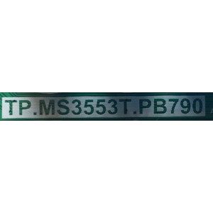 MAIN FUENTE PARA TV INSIGNIA / NUMERO DE PARTE 60103-00677 / TP.MS3553T.PB790 / N20072809-0A01035 / 4300067356 / CD73 / 20200624_135205 / PANEL BOEI430WU1-01 / MODELO NS-43D420NA20 
