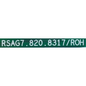 MAIN FUENTE (COMBO) PARA TV HISENSE·ROKU SMART TV / NUMERO DE PARTE 247522 / RSAG7.820.8317/ROH / 247520 / HU43N2170FWR(0010) / PANEL JHD426N2F71-QL\0010\S1\GM\MCKD-1\ROH / MODELO 43H4030F