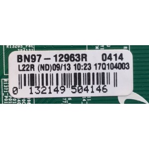 MAIN PARA TV SAMSUNG NUMERO DE PARTE BN94-12726B / BN41-02568B / BN41-02568 / BN97-12963R / BN9412726B / MODELO UN65MU6070FXZA