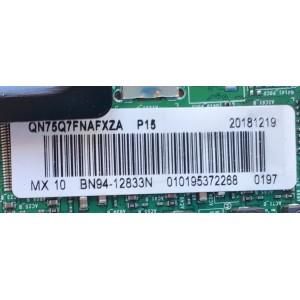 MAIN PARA TV SAMSUNG NUMERO DE PARTE BN94-12833N / BN41-02634B / BN41-02634 / BN97-14017F / BN94-12833N / MODELO QN75Q7FNAFXZA