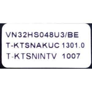 MAIN FUENTE PARA TV  SAMSUNG NUMERO DE PARTE 60103-00649 / LM41A050478C / VN32HS048U3/BE / T-KTSNAKUC / T-KTSNINTV / PANEL BOEI320WX1 / MODELO UN32M4500BF
