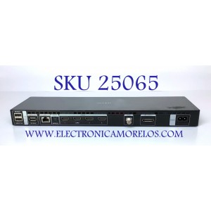 ONE CONNECT MODEL: SOC1000MA PARA TV SAMSUNG ((USADO)) NUMERO DE PARTE BN96-44674A / BN446674A /MX10BN9644674AA649K2V0003 / SOC1000MA / MODELOS QN65Q7CDMFXZA / QN65Q7CDMFXZA AA01