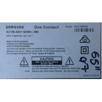 ONE CONNECT MODEL: SOC1000MA PARA TV SAMSUNG ((USADO)) NUMERO DE PARTE BN91-19237A / SOC1000MA / BN9119237A / MX10BN9619237AA664J5N0065  / Q65Q7C  MODELO QN65Q7CDMFXZA / QN65Q7CDMFXZA-AA01  