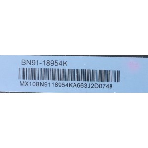 ONE CONNECT MODEL: SOC1000MA PARA TV SAMSUNG ((USADO)) NUMERO DE PARTE BN91-18954K / SOC1000MA / BN9118954K / MX10BN9118954KA663J290380 / MODELOS QN55Q7FAMFXZA FA02 / QN55Q7FDMFXZA FA02 / QN55Q7FAMFXZA / QN55Q7FDMFXZA