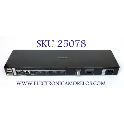 ONE CONNECT MODEL: SOC1000MA PARA TV SAMSUNG ((USADO)) NUMERO DE PARTE BN91-18954K / SOC1000MA / BN9118954K / MX10BN9118954KA663J290380 / MODELOS QN55Q7FAMFXZA FA02 / QN55Q7FDMFXZA FA02 / QN55Q7FAMFXZA / QN55Q7FDMFXZA
