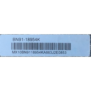  ONE CONNECT MODEL: SOC1000MA PARA TV SAMSUNG ((NUEVO)) NUMERO DE PARTE BN91-18954K / SOC1000MA / BN9118954K / MX10BN9118954KA663J2E0853 / MODELOS QN55Q7FAMFXZA FA02 / QN55Q7FDMFXZA FA02 / QN55Q7FAMFXZA / QN55Q7FDMFXZA