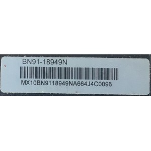 ONE CONNECT MODEL: SOC1000MA PARA TV SAMSUNG ((USADO)) NUMERO DE PARTE BN91-18949N / MX10BN9118949NA664J4C0096 / BN9118949N / SOC1000MA / PARTE SUSTITUTA BN96-44629A / MODELOS QN75Q8CAMFXZA AA01 / QN75Q8CAMFXZA