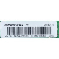 MAIN PARA TV SAMSUNG NUMERO DE PARTE BN94-13030Q / BN41-02636A / BN97-14340J / BN9413030Q / MODELO QN75Q65FNFXZA