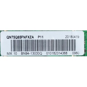 MAIN PARA TV SAMSUNG NUMERO DE PARTE BN94-13030Q / BN41-02636A / BN97-14340J / BN9413030Q / MODELO QN75Q65FNFXZA