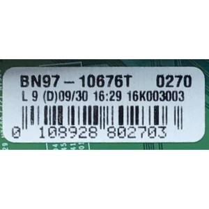 MAIN PARA TV SAMSUNG NUMERO DE PARTE BN94-11007G / BN41-02505A / BN97-10676T / BN9411007G / PANEL CY-QK075FLNV1H / MODELO UN75KS9000FXZA DA02