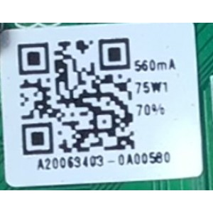 MAIN FUENTE PARA TV SCEPTRE NUMERO DE PARTE A20063403 / TP.MS3553.PB802 / DXCK202005-032 / A20063403-0A00580 / PANEL'S V400HJ9-PE1 / DXV400HJ9-PE / MODELO X405BV-FRS