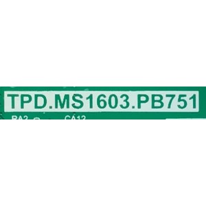 MAIN FUENTE PARA TV WESTINGHOUSE WR42FX2002 / CH_XC9C_A / TPD.MS1603.PB751 / B20085914-0A00447 / PANEL C420Y20-5C / DISPLAY JE415D3HA0L / MODELO WR42FX2002