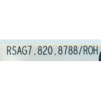 FUENTE DE PODER PARA TV HISENSE / NUMERO DE PARTE 265719 / RSAG7.820.8788/ROH / HLL-5465WI / DPD19CPA9MR / PANEL HD650S1U81-K1/S0/GM/CKD3A/ROH / MODELO 65R6E1