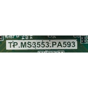 MAIN PARA TV INSIGNIA / NUMERO DE PARTE 536D215SF101 / TP.MS3553.PA593 / A19083317 / 515Y3553DM02 / 2010056007 / 20190418_160557 / PANEL ST215B01-1 / MODELO NS-22D510NA19