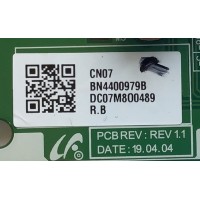 LED DRIVER PARA TV SAMSUNG NUMERO DE PARTE BN4400979B / L75S8NC_RDY / DC07M8O0489 / BN44-00979B / PANEL CY-TR082FLLV4H / MODELO QN82Q80RAFXZA FA01