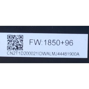 MAIN PARA TV TOSHIBA NUMERO DE PARTE CN2T1D200021 / TD.T950.67 / H19102590-0A01182 /CN2T1D200021I DWALMJ4481900A /  MODELO 32LF221U19
