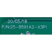 LED DRIVER PARA TV VIZIO / NUMERO DE PARTE 60101-03777 / SHE6512A-116E / CQC16134152820 / B591A2-X3P1 / 4300067645 / PANEL´S TPT550U1-QVN05.U REV:S5DB1J / DISPLAY HV650QUB-F70 / MODELOS M656-H4 / M656-H4 LBPFB6 / M656-H4 LBPFB6KW