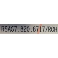 FUENTE DE PODER PARA TV HISENSE QLED / NUMERO DE PARTE 264288 / RSAG7.820.8717/ROH / HLP-5066WK / TJ290W201HAX / PANEL JHD550X3U81-TA\S0\FJ\GM\ROH / DISPLAY ST5461D13-2 VER.2.2 / MODELO 55H8G