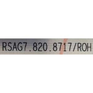 FUENTE DE PODER PARA TV HISENSE / NUMERO DE PARTE 264288 / RSAG7.820.8717/ROH / HLP-5066WK / CQC13134095636 / E166702 / PANEL JHD550X3U81-TA / DISPLAY ST5461D13-2 VER.2.2 / MODELO 55H8G