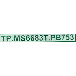 MAIN FUENTE PARA TV HISENSE NUMERO DE PARTE 270121 / TP.MS6683T.PB753 / 200113 / G2026CI / 36275-270121-207H-G2026CI01093A / DCBD7A5CC18 / A20063797-0A01203 / MODELO 40H5500F