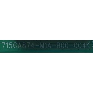 MAIN PARA SMART TV VIZIO 4K CON HDR RESOLUCION (3840 X2160) NUMERO DE PARTE 905TXKSA580 / 715GA874-M14-B00-004K / 87308133 / 905TXKSA58001100CX / PANEL TPT580B5-U1T01.D    REV:S01BG / REV:S01AU / MODELOS V55X-H1 / V55X-H1 LTCHB9AW /  V585X-H1 LTMHB9AW