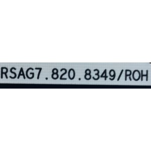  FUENTE PARA TV HISENSE NUMERO DE PARTE 257052 / RSAG7.820.8349/ROH / HLL-4465WK / DSH197J00AS / MODELO 58R6E