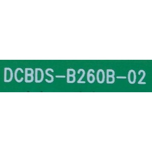 T-CON PARA TV RCA NUMERO DE PARTE AE0140787 / DCBDS-B260B-02 / HV430QUB-H10V1.2 / P2017820L599 / PANEL HV430QUB-H10 / MODELO RTU4300