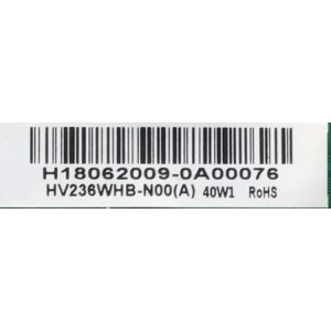 MAIN PARA SMART TV PHILIPS HD RESOLUCION (1366 x 768) NUMERO DE PARTE H18062009 / TP.MS3553.PA552 / HV236WHB-N00(A) / 3200507263 / 320045532111005 / PANEL'S BOEI236WX1 / HV236WHB-N00 / MODELO 24PFL3603/F7