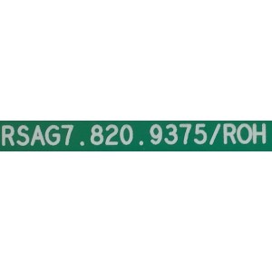 MAIN FUENTE PARA TV HISENSE NUMERO DE PARTE 287894 / RSAG7.820.9375/ROH / G2045DL / 1322 / 500880 / 20C5 / G2045DL02945N / PANEL JH396V1F01-TXL1/CKD3A/ROH / MODELO 40H4030F1