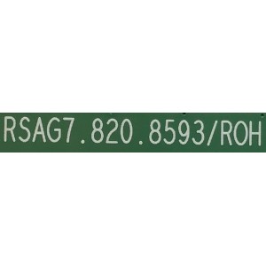 MAIN PARA TV HISENSE NUMERO DE PARTE 249123 / 249122 / RSAG7.820.8593/ROH / 3TE65G2024QF / TM20AV52K3 / HU65A6180UWR(1001)/1498 / G2024Q3 / PANEL HD650S1U71-K1/S0/6M/ROH / DISPLAY HV650QUB-F90 / MODELO 65R6E1