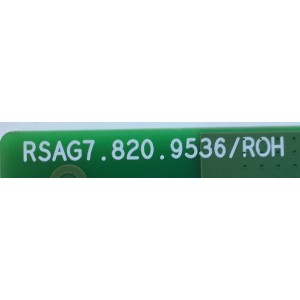 MAIN FUENTE PARA TV HISENSE NUMERO DE PARTE 272354 / 272355 / RSAG7.820.9536/ROH / 3TE58G2027F9 / TM209F5063 / G2027BG / HU58A6109FUWA/K0603 / MODELO 58H6570G