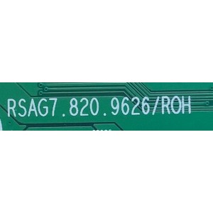 MAIN PARA TV HISENSE NUMERO DE PARTE 270324 / 260947 / RSAG7.820.9626/ROH / 3TE65G20216E / ZTG20933B56 / HU65U6FUW / 260917 / PANEL HD650X6U51\S0\FJ\GM\ROH / MODELO 65H9G