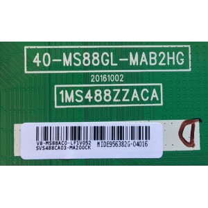 MAIN PARA TV PANASONIC / SVS488CA03-MA200CK / 40-MS88GL-MAB2HG / 1MS488ZZACA / V8-MS88AC0-LF1V052 / MIDE956382G-04016  / ESTA TARJETA ES CHINA Y ES UTILIZADA EN DIFERENTES MARCAS Y MODELOS / ENTRAR A DESCRIPCIÓN DEL PRODUCTO