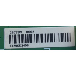 LED DRIVER PARA TV HISENSE NUMERO DE PARTE 287999 / RSAG7.820.9676/ROH / B002 / TX20CK34DB / MODELO 50H8G