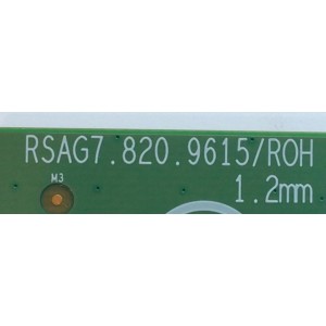 MAIN PARA TV HISENSE NUMERO DE PARTE  267864 / RSAG7.820.9615/ROH / HU65A6800FUW / K0417 / 3TE65G20076T / TX039Y2055A7Y / PANEL JHD650X3U81-TA/SO/FJ/GM/ROH / MODELO 65H8G