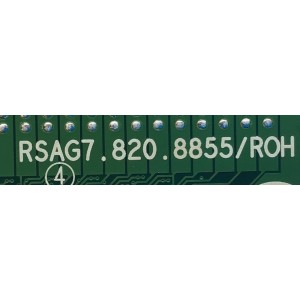 LED DRIVER PARA TV HISENSE NUMERO DE PARTE 247231 / RSAG7.820.8855/ROH / B002 / FZ2054G06D / PANEL 