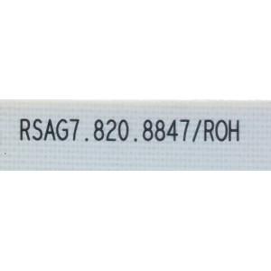 FUENTE PARA TV HISENSE NUMERO DE PARTE 248855 / RSAG7.820.8847/ROH / HLP-5570WM / DMD204W10N4 / PANEL HD650V6U52/SO/FJ/GM/ROH / MODELO 65U6EU