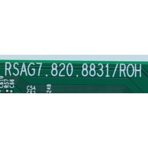 MAIN PARA TV HISENSE NUMERO DE PARTE 265223 / RSAG7.820.8831/ROH / 3TE65G194304 / ZTG19BMU2QZ / 244991 / PANEL HD650VJU7L-TOL1/SO/GM/ROH / MODELO 65H6570F