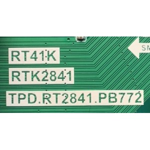 MAIN FUENTE PARA TV TCL / NUMERO DE PARTE SVSRT41K04-MA200AA / TPD.RT2841.PB772 / RTK2841 / RT41K / V8-R41KT01-LF1V245 / NTS001017A-01655 / MODELO  40A325 / ES UTILIZADA EN DIFERENTES MARCAS Y MODELOS / ENTRAR A DESCRIPCIÓN DEL PRODUCTO 