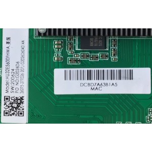 MAIN FUENTE ((COMBO)) PARA TV HISENSE HD ((ANDROID TV)) / NUMERO DE PARTE 277026 / TP.MS6683T.PB701 / HU32E5600FHWA / 200624 / 36275 / DISPLAY ST3151A04-3 VER.2.1 / MODELOS 32H5510G / 32H5500G