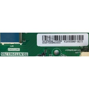 MAIN PARA TV JVC / SVSNT72A06MA200CK / TD.NT72563.785 / 1NT725A2 / V8-NT563NA-LF1V056  / MIDF955849F-00273 / SVSNT72A06-MA200CK / ESTA TARJETA ES CHINA Y ES UTILIZADA EN DIFERENTES MARCAS Y MODELOS / ENTRAR A DESCRIPCIÓN DEL PRODUCTO 
