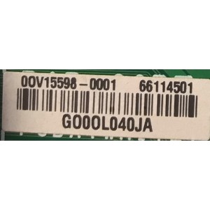 MAIN PARA TV LG NUMERO DE PARTE EBU66132201 / EAX69083603(1.0) / 0OCV15598-0001 / 66114501 / G000L040JA / 01027KOR0313 / PANEL NC550DGG-AAGPA / MODELO 55UN7000PUB.BUSWLKR