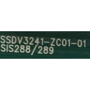 MAIN FUENTE PARA TV WESTINGHOUSE / NUMERO DE PARTE 510-130730053 / SSDV3241-ZC01-01 / SIS288 / 289 / 2D7K001E236CH13 / M34 / A2140 / 16 / 510-130730053-07753 / MODELO EU24H1G1
