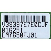 T-CON PARA TV SONY / NUMERO DE PARTE 1-897-095-11 / LJ94-39397E / 17Y_SGU13TSTLTA4V0.1 / 39397E / PANEL YD7S650DTD01 / MODELO XBR-65X930E / XBR65X930E 