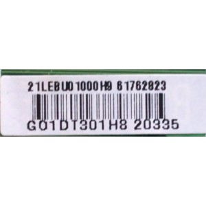 MAIN PARA TV LG / NUMERO DE PARTE EBR75087801 / EAX64434205-1.0 / 61762823 / 21LEBU01000H9 / G01DT301H8 / PANEL LC550EUG (KE)(F1) / MODELO 55LM6700-UA.AUSWLJR / 55LM6700-UA