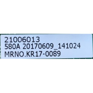 MAIN FUENTE (COMBO) PARA TV ELEMENT / NUMERO DE PARTE 21006013 / TP.MS3553.PB801 / W17060560 / V400HJ6-PE1 / 20170609_141024 / PANEL MD4012YTIF / MODELO ELFW4017BF