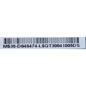 T-CON PARA TV SAMSUNG / NUMERO DE PARTE 35-D045474 / V460H1-CH7 / E88441 / PANEL T550FBE2-DB / MODELOS UN55C6300 / UN55C6400 / UN55C6500 / UN55C6300SFXZA / UN55C6400VFXZA / UN55C6500VFXZA / UN55C6300SFXZA CN01