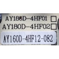 FUENTE DE PODER PARA TV PIXEL / JVC / NUMERO DE PARTE AY160D-4HF12-082 / AY180D-4HF01 / AY180D-4HF02 / 3BS0046114   REV:1.0 / T1408-69 / AY1439A066825 / PANEL'S CX500DLEDM / V500HJ1-PE6 / MODELOS LE-5029 / LT-50E350 / SLED5018