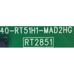 MAIN PARA TV TCL / NUMERO DE PARTE SVSRT51H13-MA200AA / 40-RT51H1-MAD2HG / V8-R851T02-LF1V329 / Y20191214L090LD / H07802PNI55B6 / E248779 / ESTA TARJETA ES CHINA Y ES UTILIZADA EN DIFERENTES MARCAS Y MODELOS / ENTRAR A DESCRIPCIÓN DEL PRODUCTO